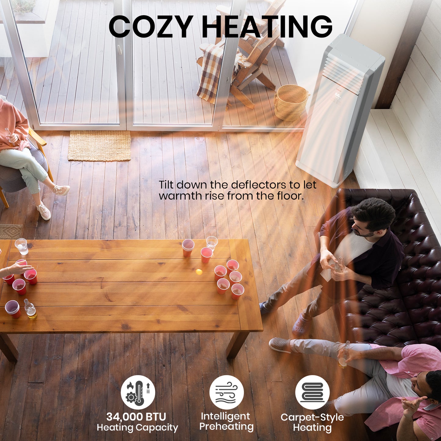 36,000 BTU Floor Standing Mini Split Air Conditioner