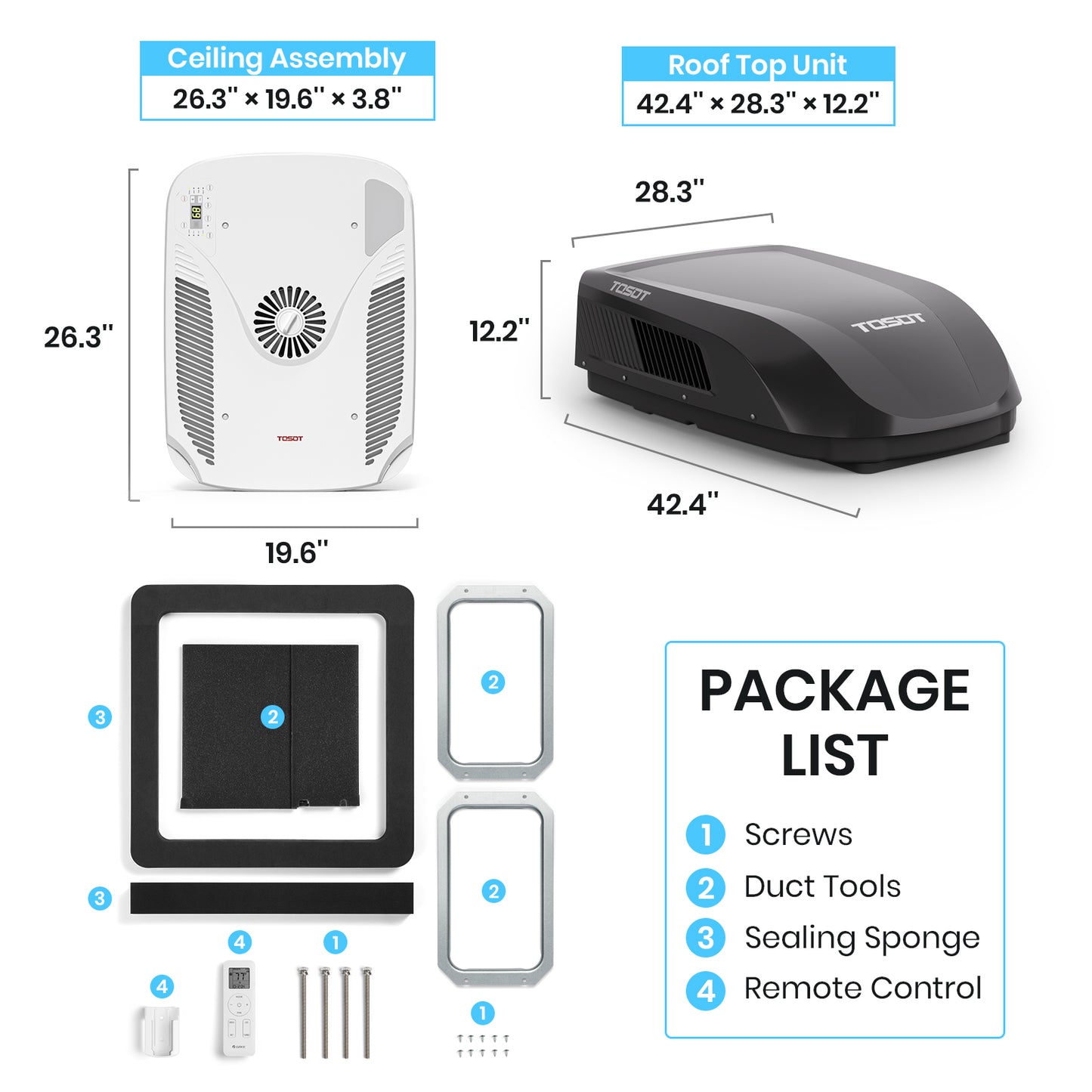 15,000 BTU RV Air Conditioner