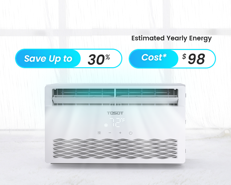 save up to 30%, estimated yearly energy cost $98