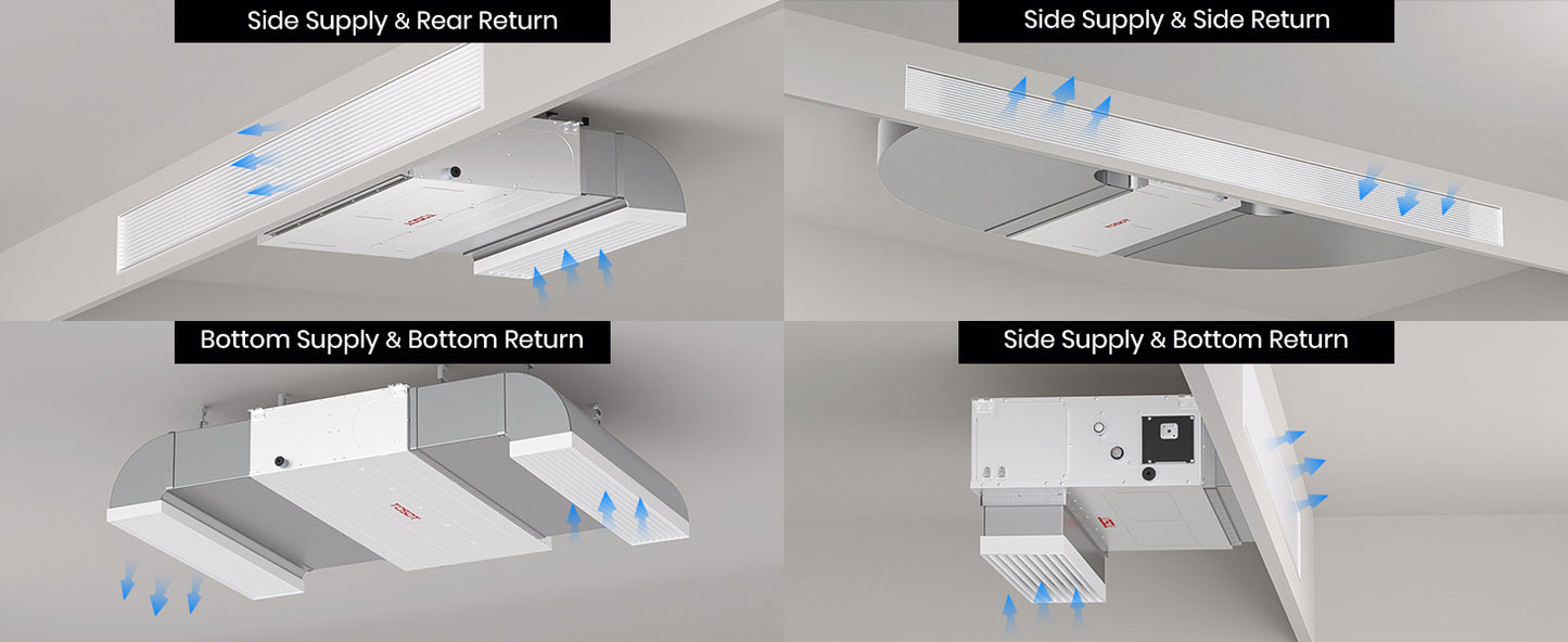 36,000 BTU Ducted Mini Split Air Conditioner