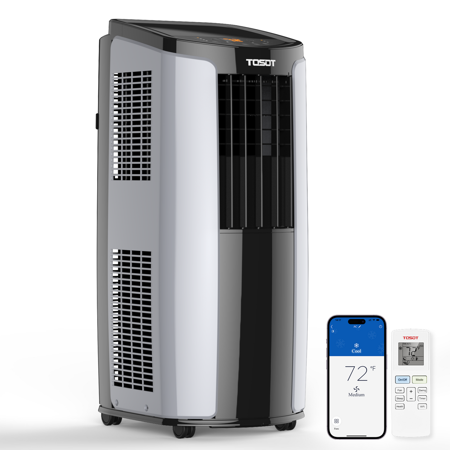 Shiny 8,000 BTU Portable Air Conditioner - TOSOT Direct
