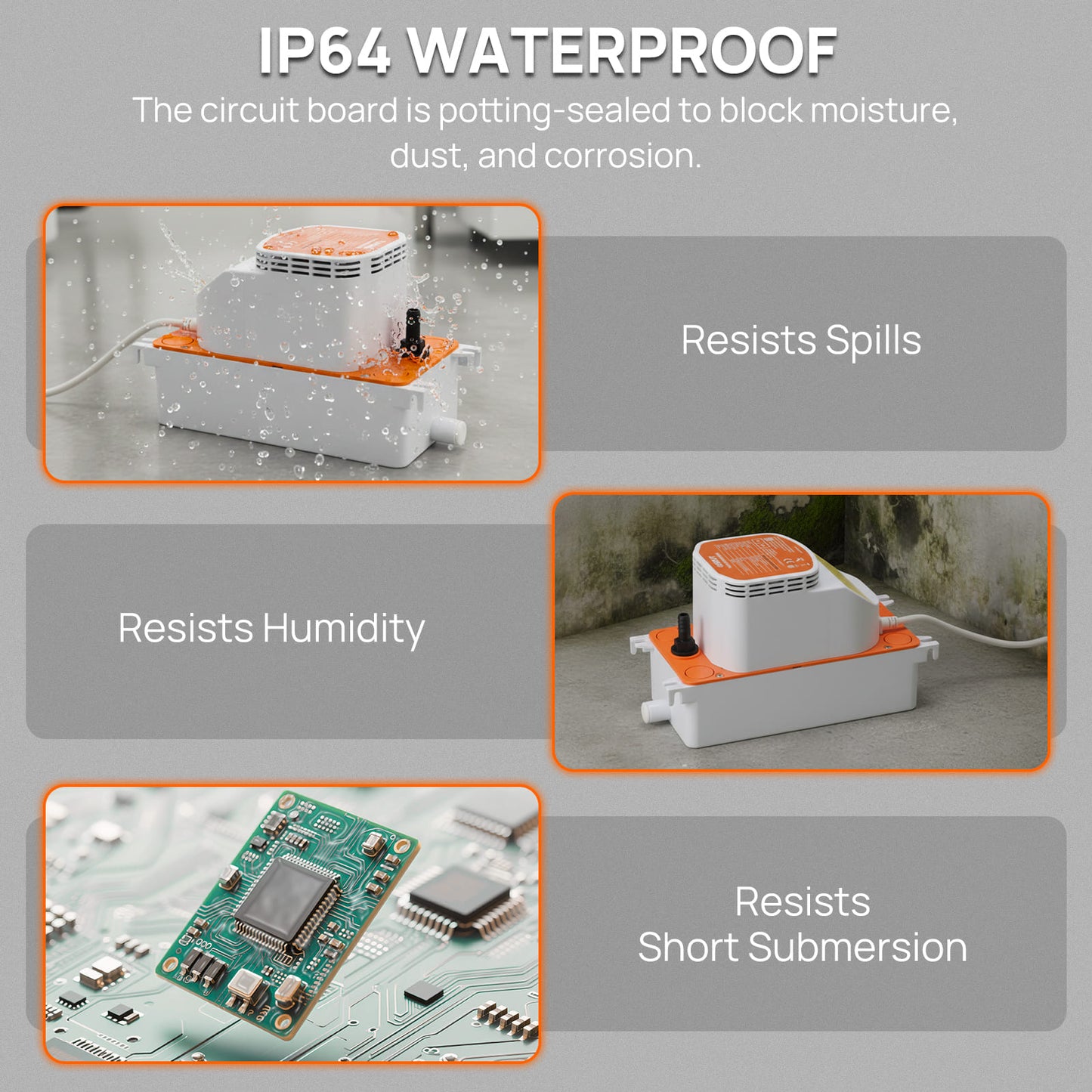 Condensate Pump, 120 GPH (450L/H)