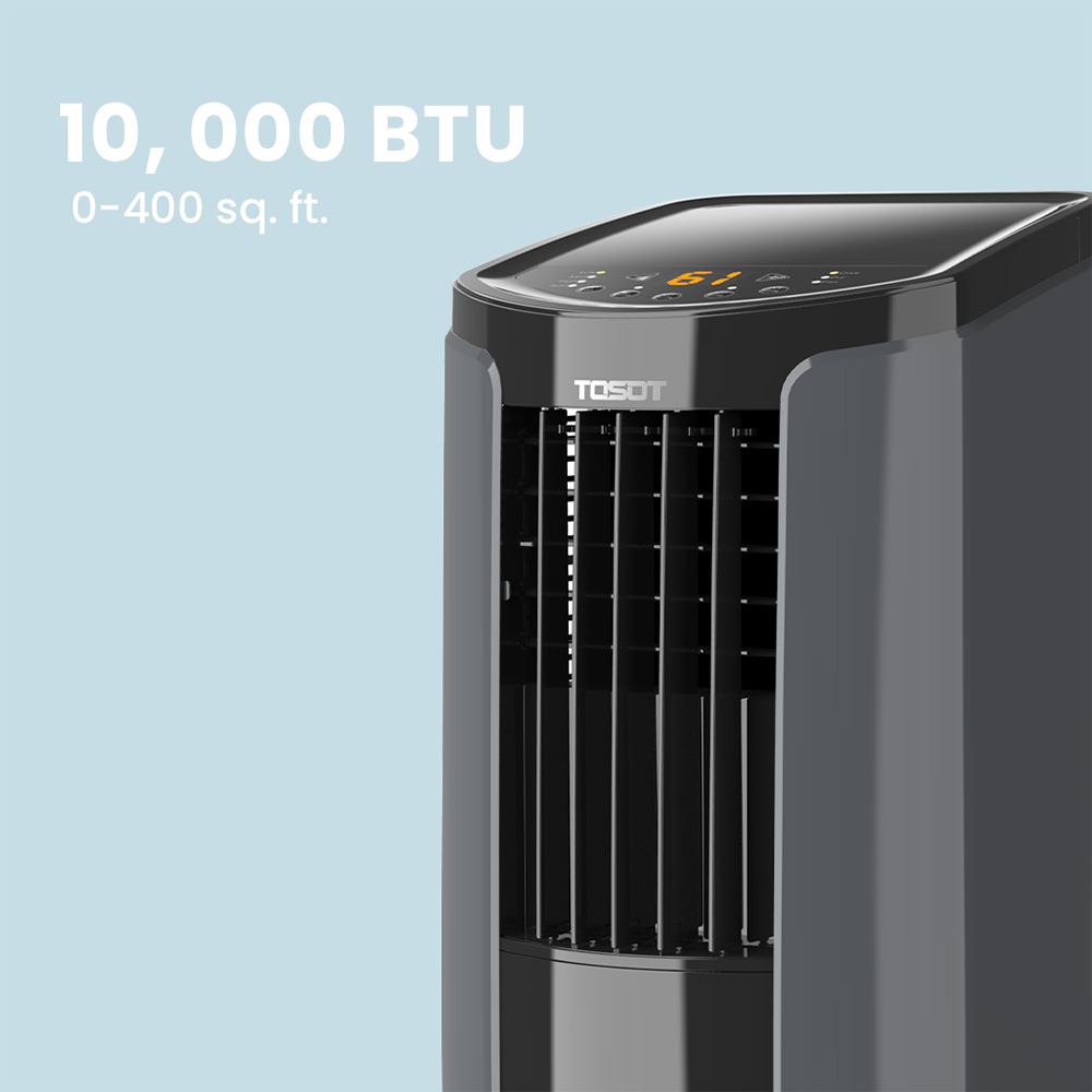 Shiny 10,000 BTU Portable Air Conditioner - TOSOT Direct