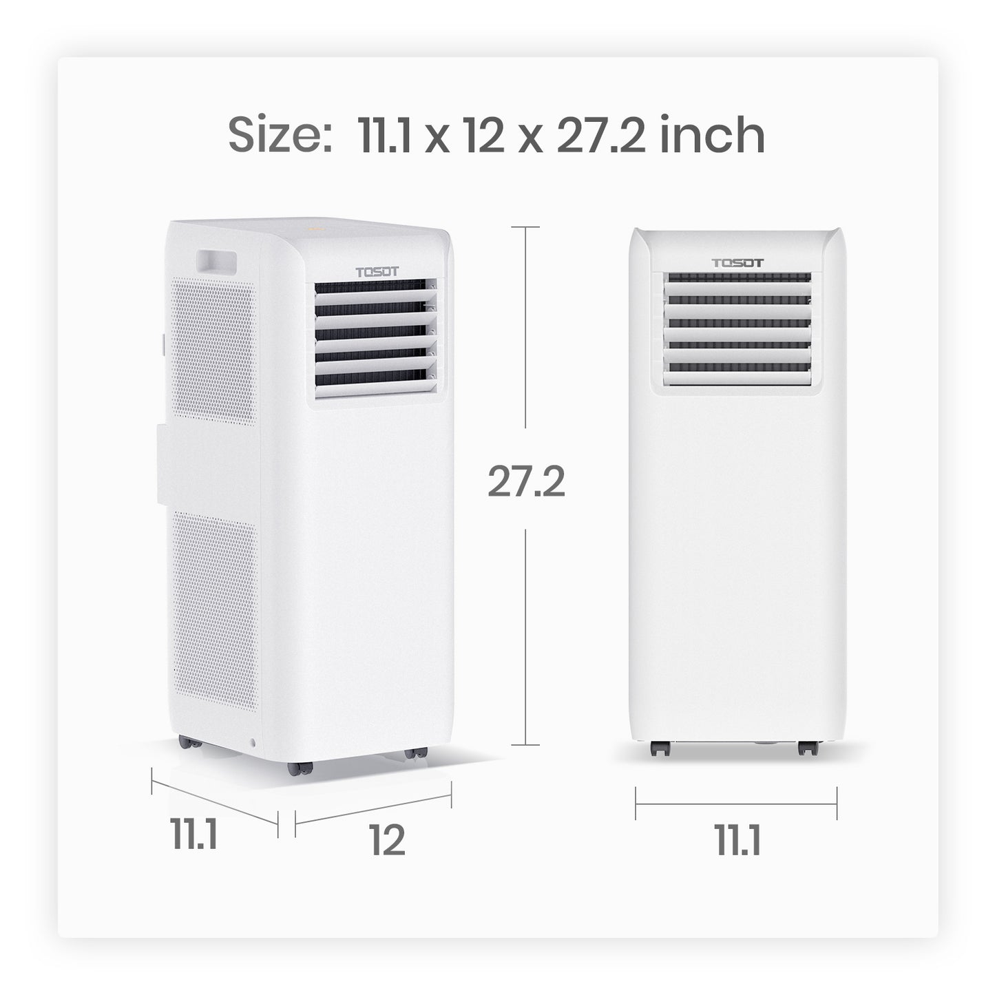Aovia 9,000 BTU Portable Air Conditioner - TOSOT Direct