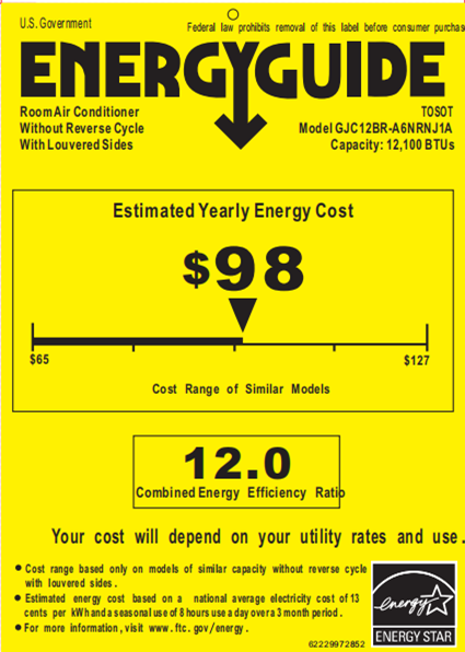 (Open Box) Chalet 12,000 BTU Window Air Conditioner - TOSOT Direct