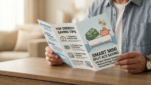 how to save money for mini split acs