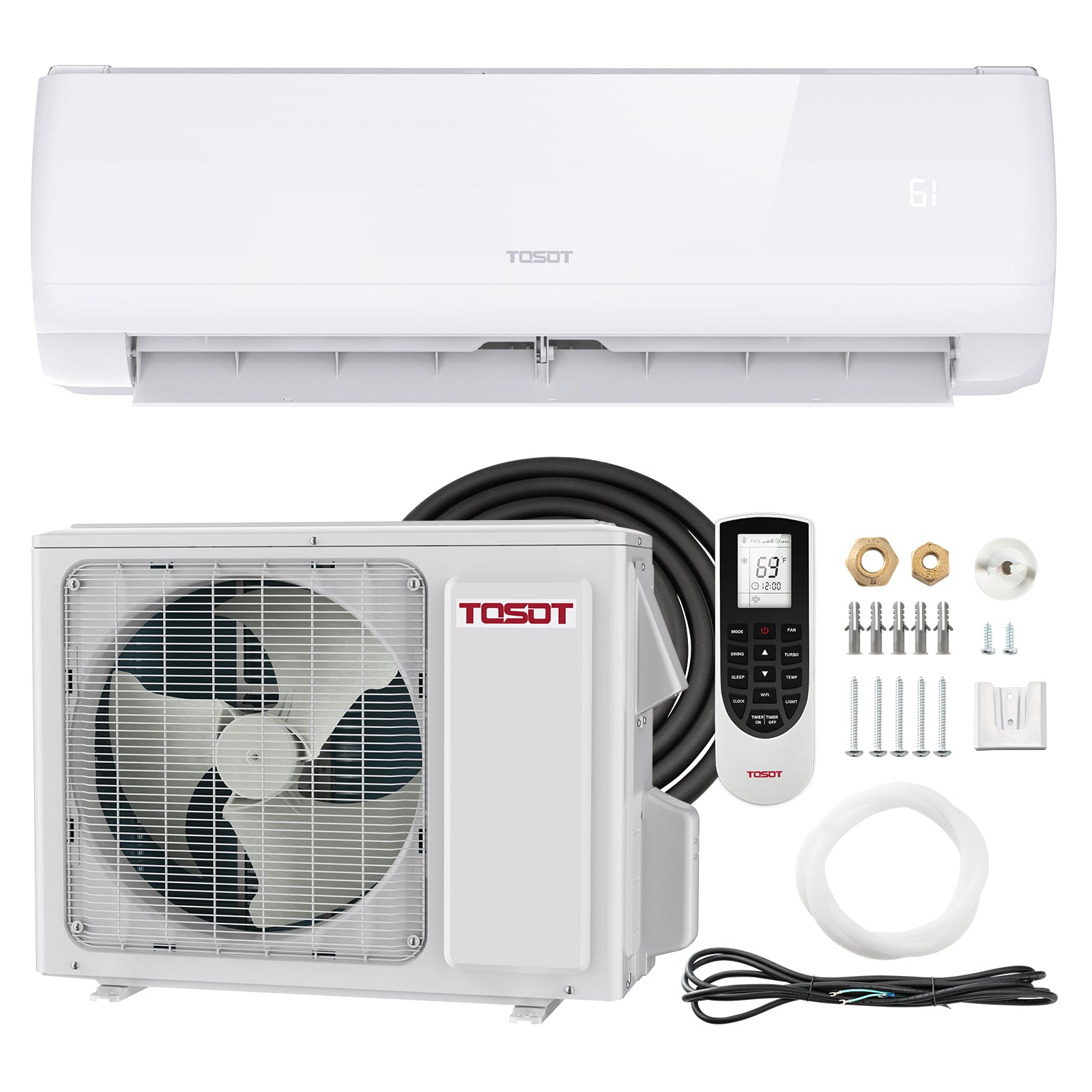 TOSOT Ductless Mini Splits by Gree: Single & Multi-Zone AC | 9K-36K BTU ...
