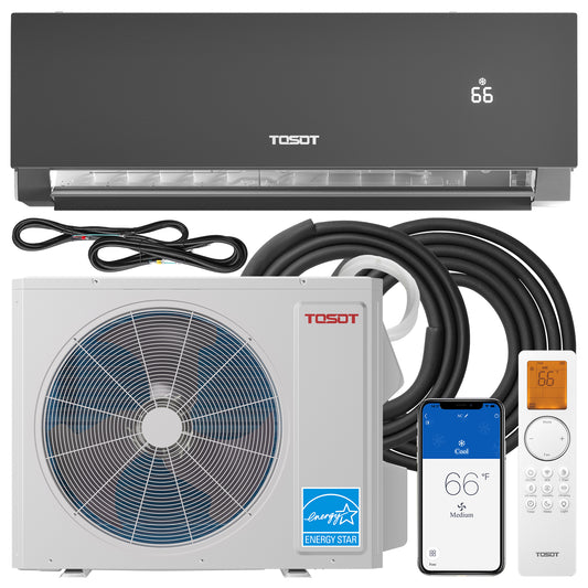Aoraki 24.5 SEER2 24,000 BTU Heat Pump Mini Split AC w/ERV System