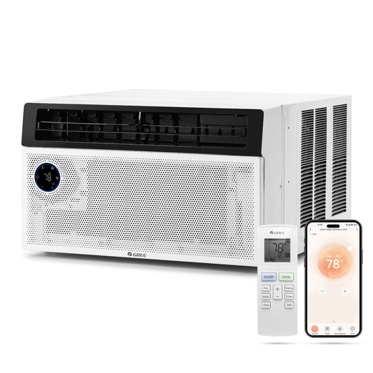 Ultra-Heat 9,900 BTU Heating and Cooling Commercial Window Air Conditioner