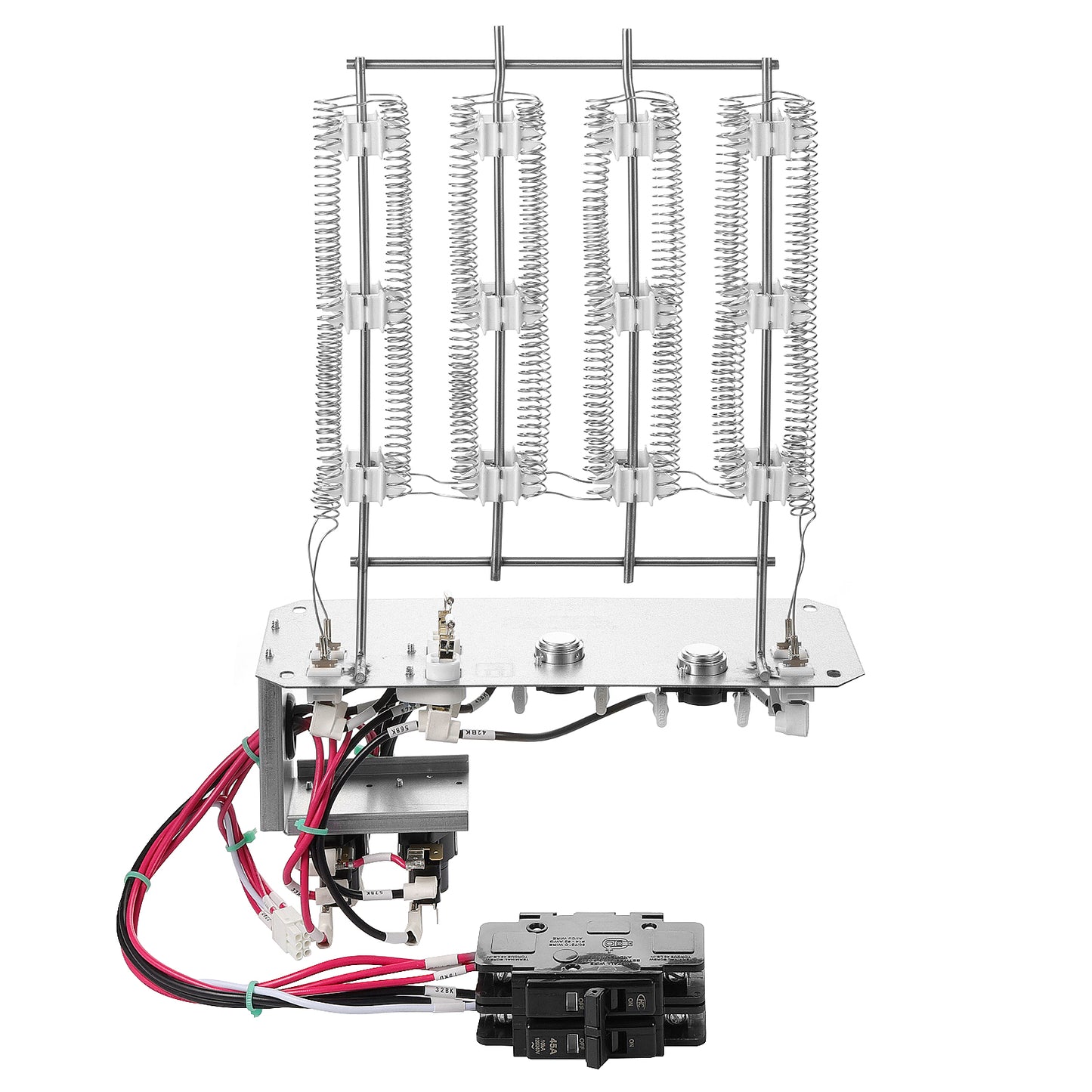 HVAC Air Handler Electric Heater Kit with Circuit Breaker, AC 240 V/60 Hz