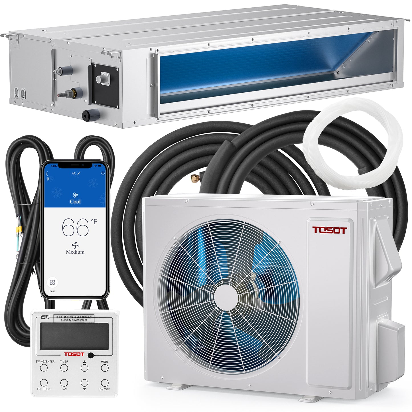 36,000 BTU Ducted Mini Split Air Conditioner