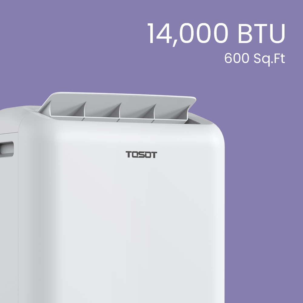 (Open Box) Aomi 14,000 BTU Heat Pump Portable Air Conditioner - TOSOT Direct