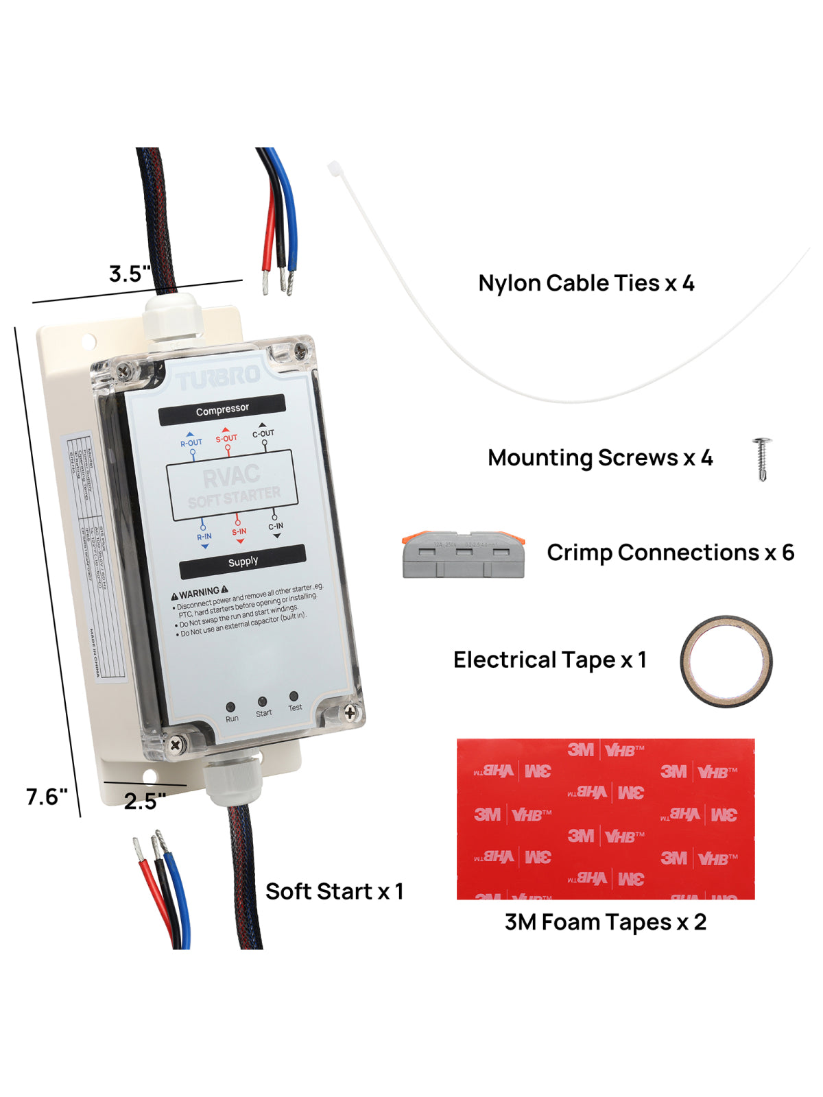 Soft Start Kit for RV AC