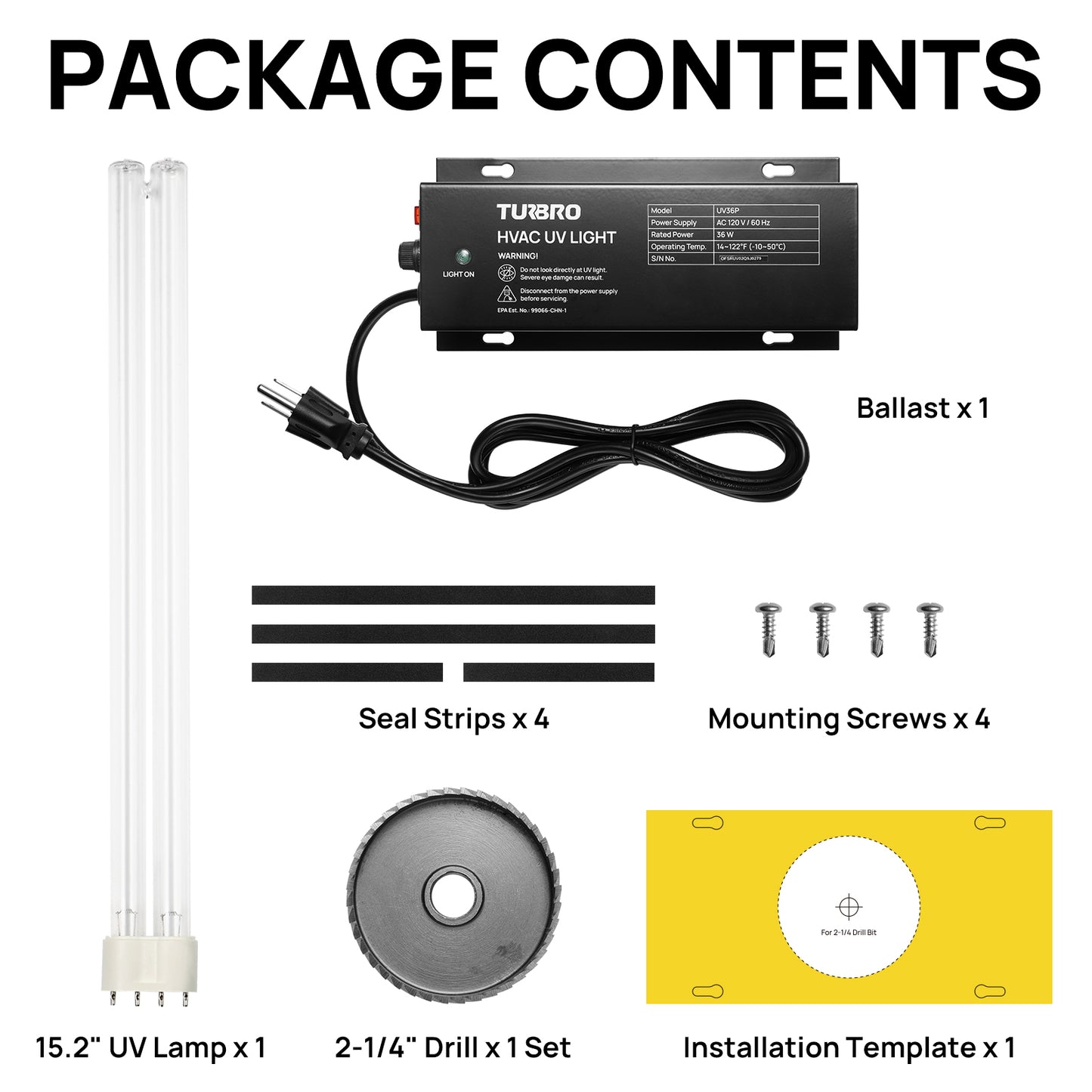 UV Light Kit for HVAC Duct Cleaning, Wiring