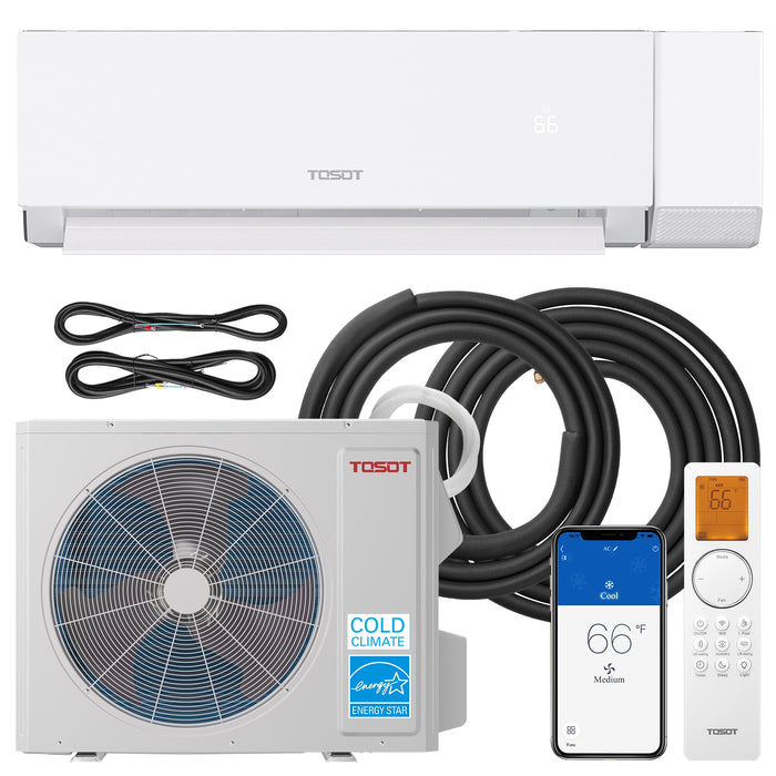 Aoraki 24.5 SEER2 18,000 BTU Heat Pump Mini Split AC w/ERV System