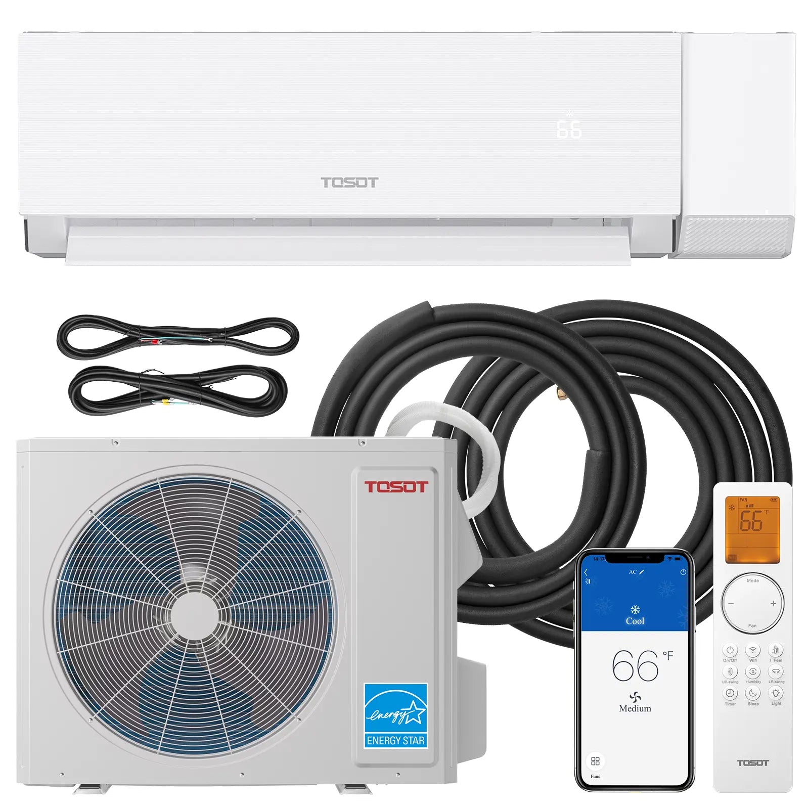 Aoraki SEER2 18,000 BTU Heat Pump Mini Split AC w/ERV System