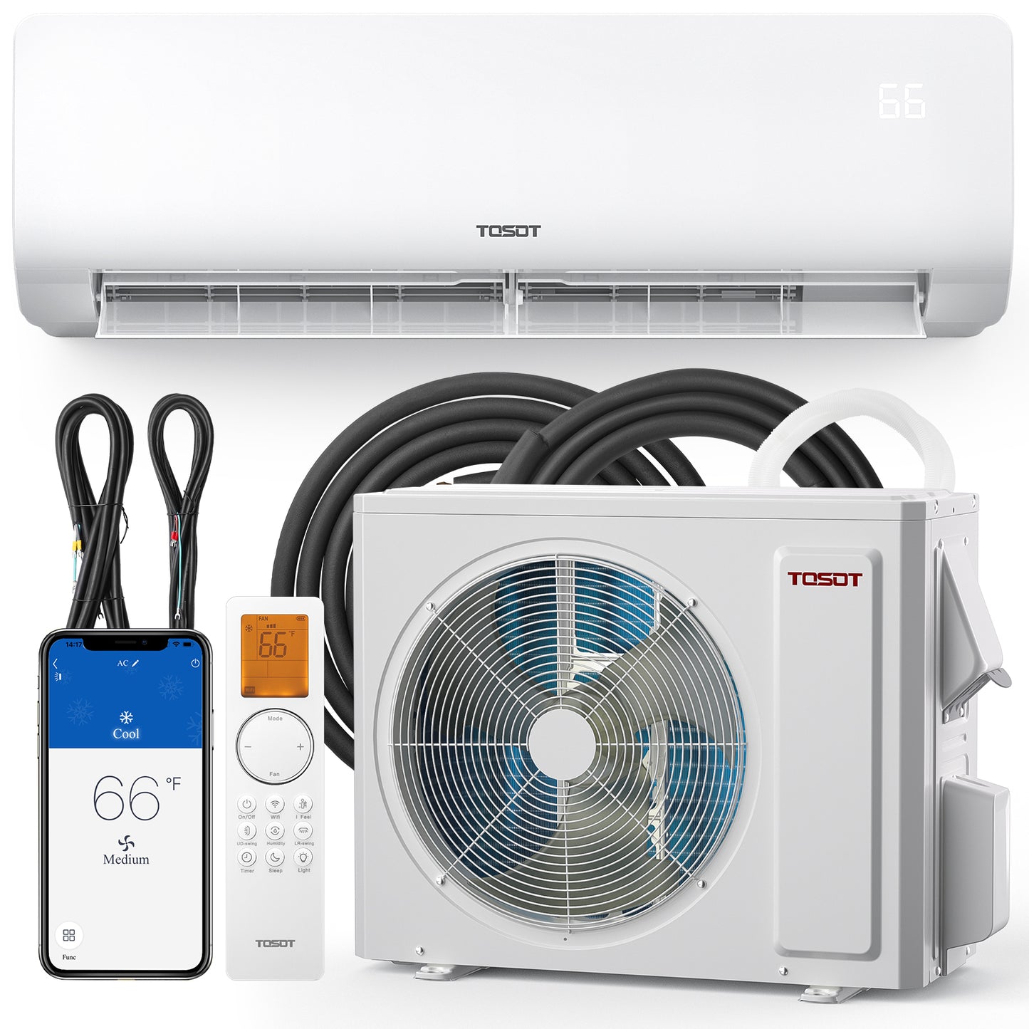 24,000 BTU Mini-Split Heat Pump Air Conditioner-230V