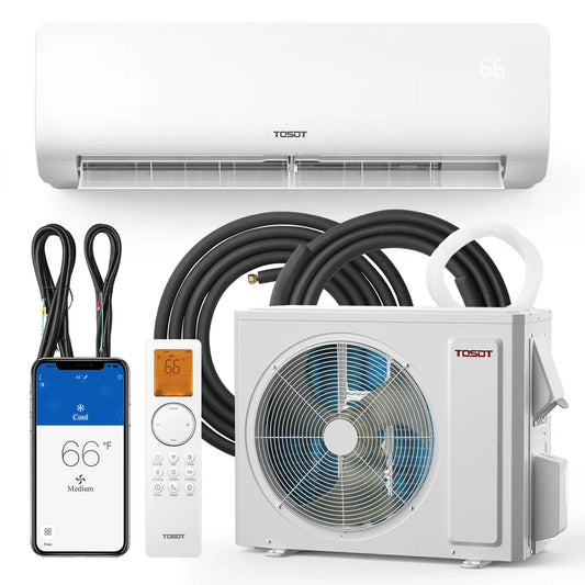 (Open Box) 9,000 BTU Mini-Split Heat Pump Air Conditioner-120V