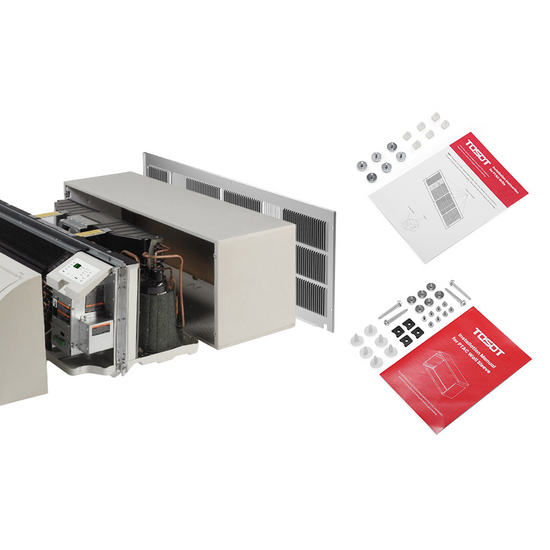 15,000 BTU PTAC Air Conditioner for up to 850 Sq. Ft Space, R32 ...