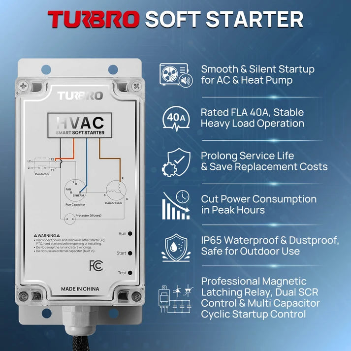 Pro Smart Soft Starter for RV Air Conditioner
