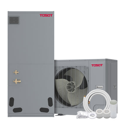 3 Ton Unitary Ducted Central Heat Pump System - TOSOT Direct