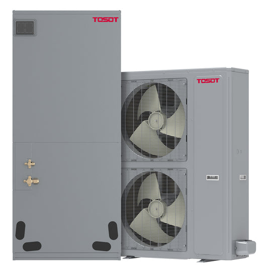 5 Ton Unitary Ducted Central Heat Pump System - TOSOT Direct