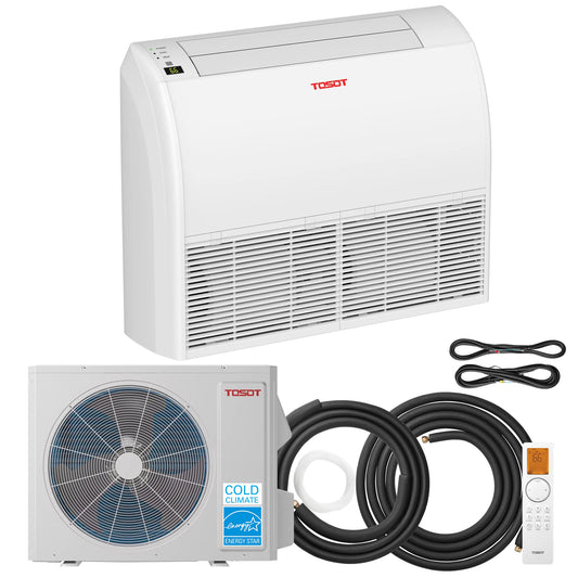 Aoraki 18,000 BTU Floor/Ceiling Mount Mini Split Air Conditioner, 21.5 SEER2 - 230V