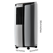 (Open Box) Shiny 8,000 BTU Portable Air Conditioner-WiFi Enabled