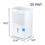 (Open Box) 20 Pint Dehumidifier (2012 DOE 30 Pint)