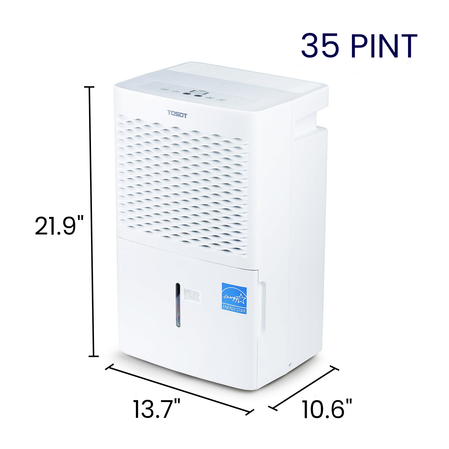 35 Pint Dehumidifier (2012 DOE 50 Pint) - TOSOT Direct